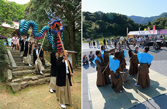 川棚温泉守護神