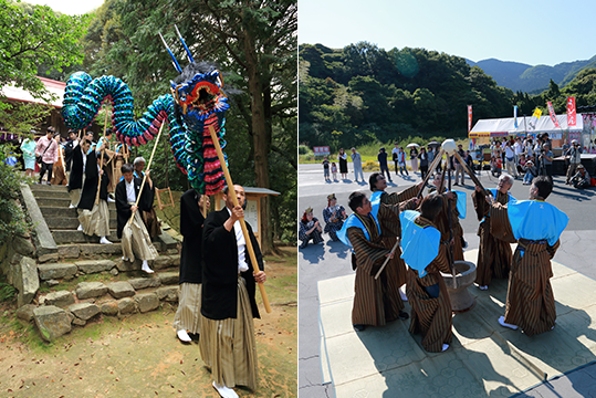 川棚温泉守護神