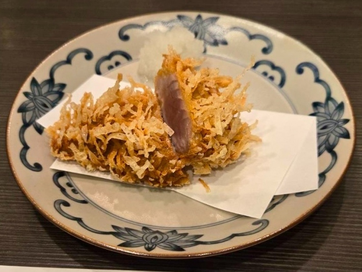 揚物：鰹　木枯らし揚げ